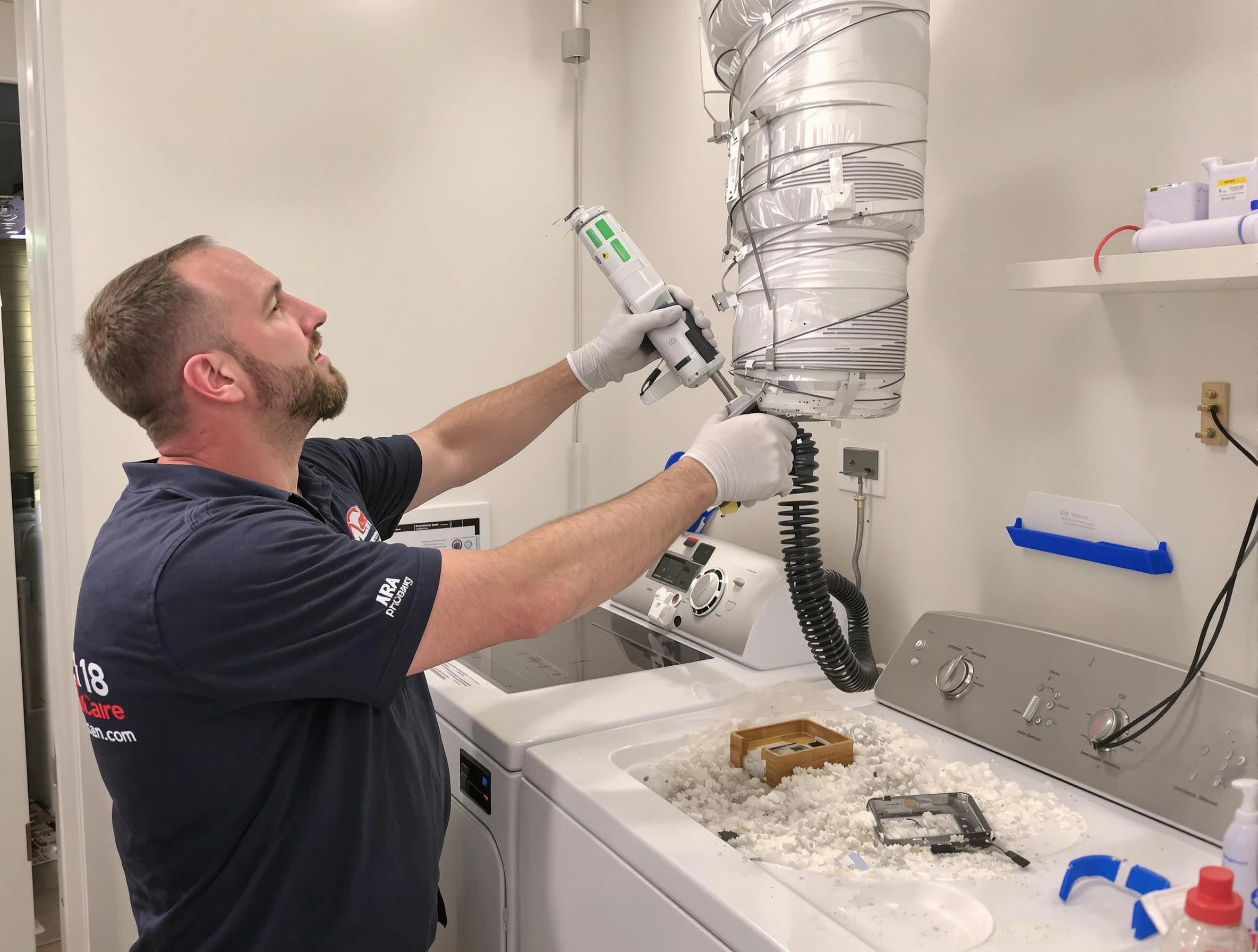 Gas Dryer Vent Cleaning in West Covina